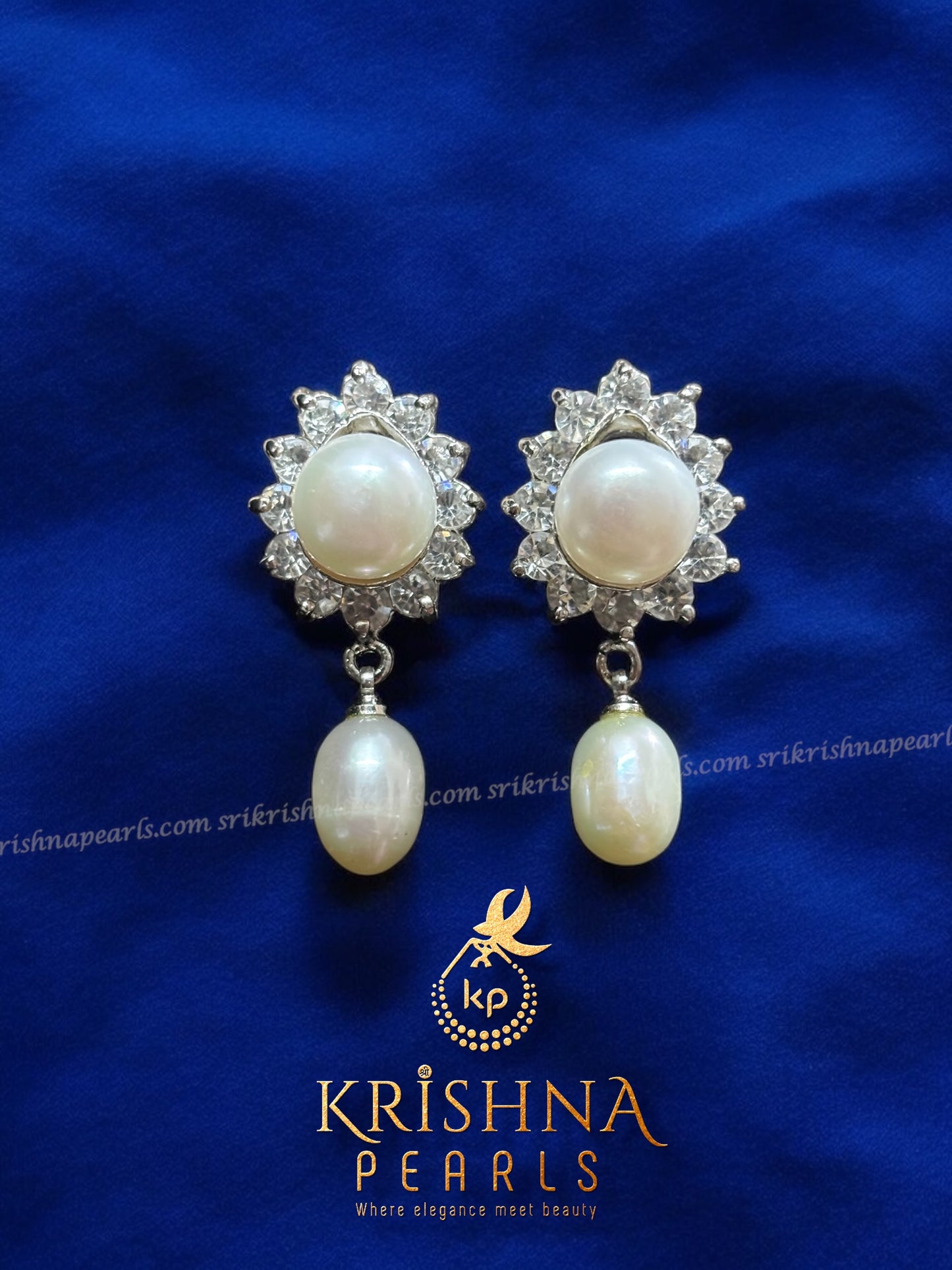 Lavish Pearl Studded Hangings