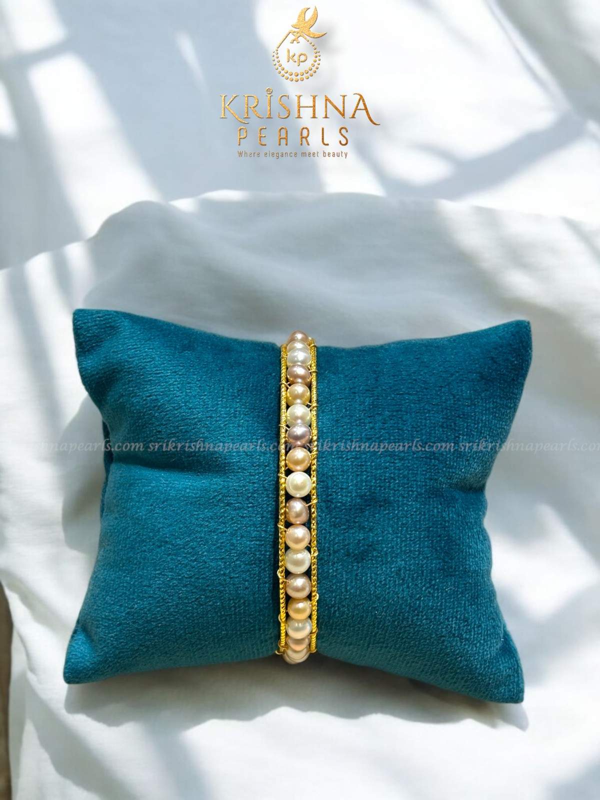 Classic Multi Colour Pearls Bracelet