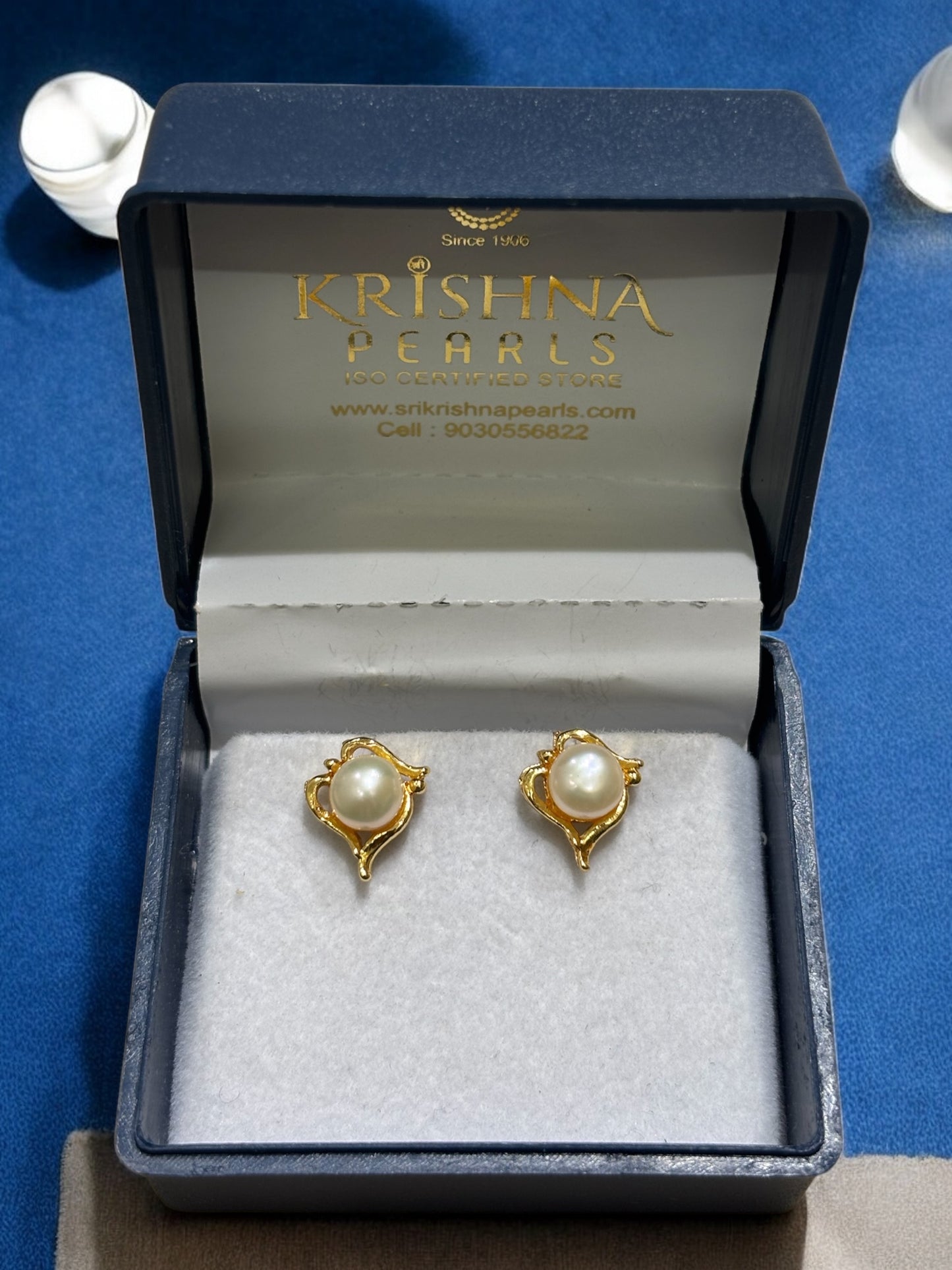 Designer Pearl Studded Earrings