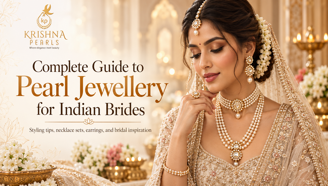 Complete Guide to Pearl Jewellery for Indian Brides