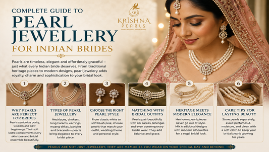 Complete Guide to Pearl Jewellery for Indian Brides
