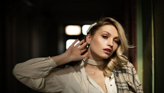 Shop Double Line Pearl Sets for Timeless Elegance and Sophistication