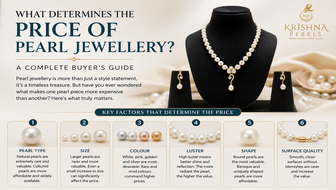 What Determines the Price of Pearl Jewellery? A Complete Buyer’s Guide