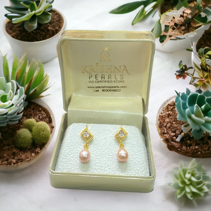 Attractive Pink Pearl hangings