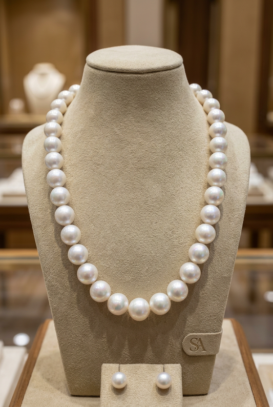 Round Pearls Big Size AAA Grade