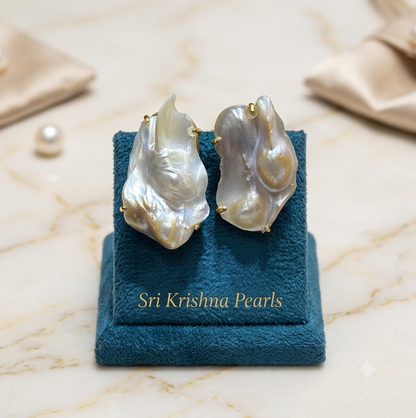 Baroque Pearl Studds