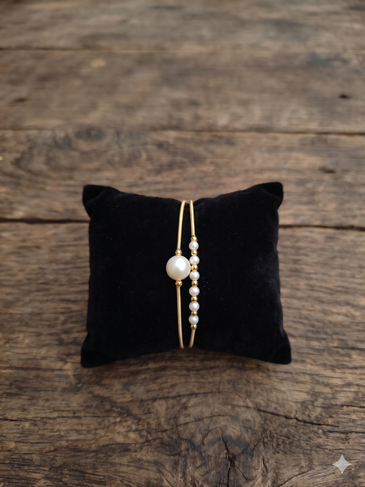 Beautiful White Pearls Bracelet