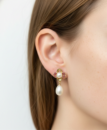 Ruby Studded Hangings