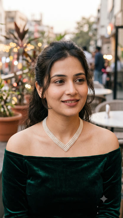 Elegance In Simplicity with Just Real Pearl - Luxurious Handcrafted Pearl Jewellery