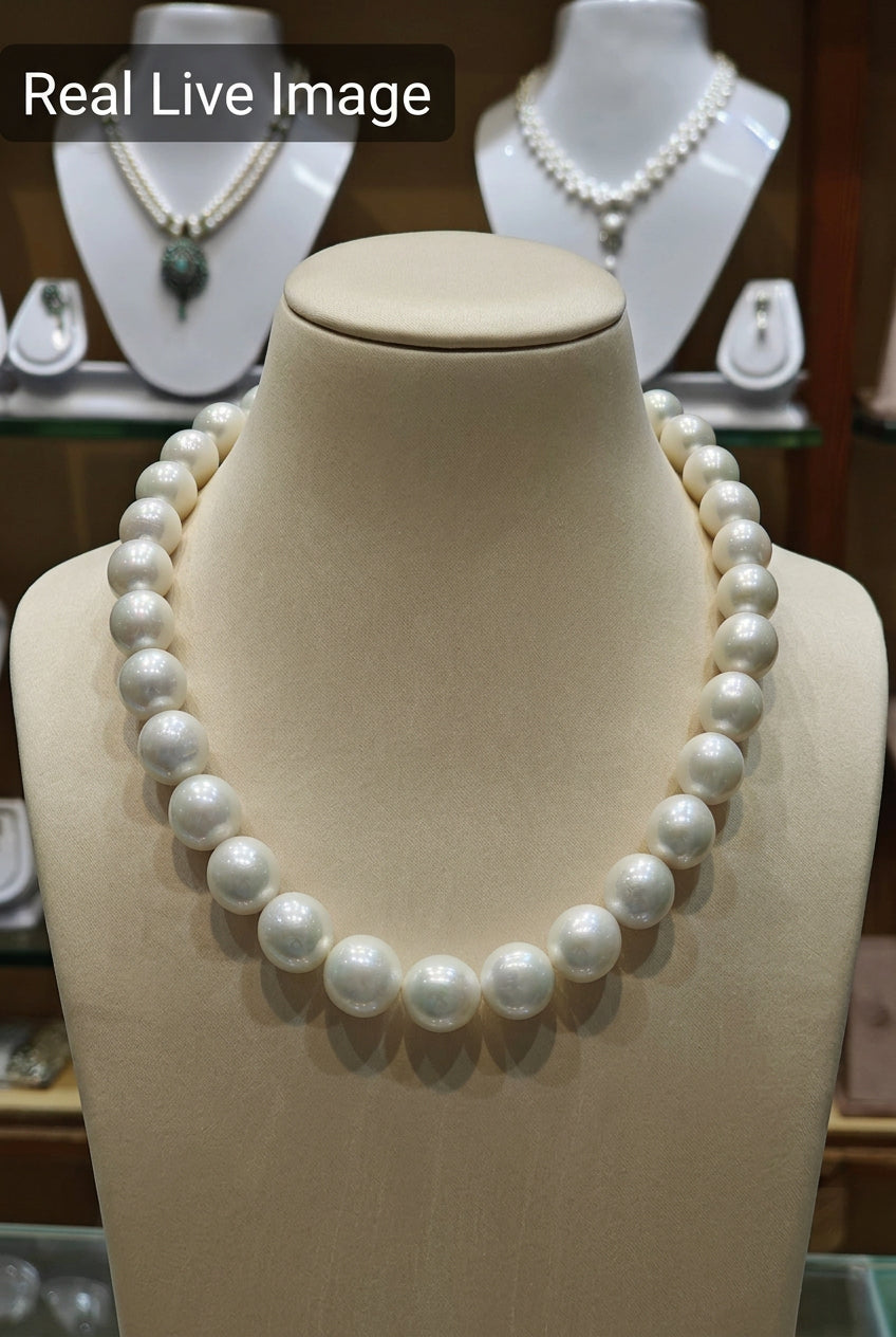 Round Pearls Big Size AAA Grade