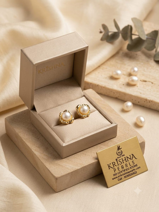 92.5 Silver Post Pin Moonlight Embrace Earrings