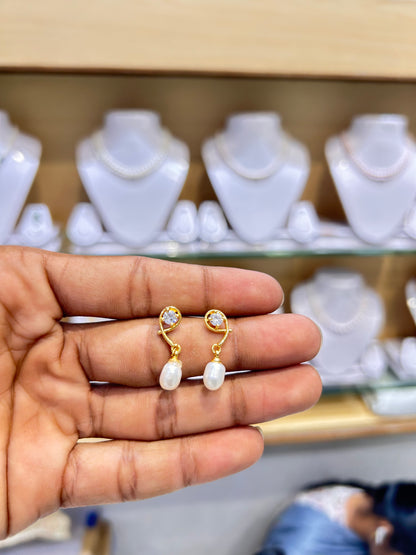 Pearl Dangling - Dew Drop Pearls Shape
