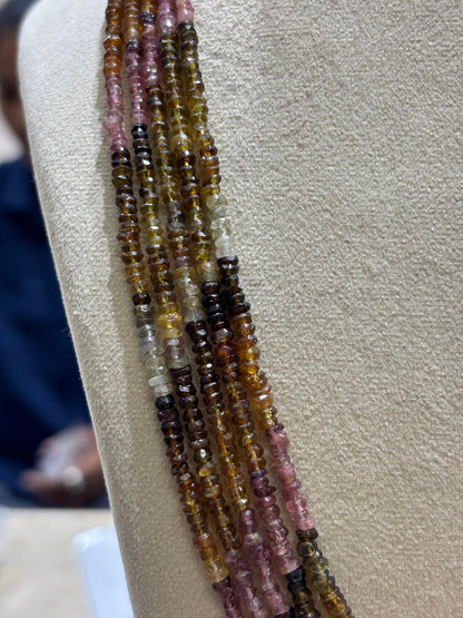 Tourmaline Five Layered Gemstone Jewellery