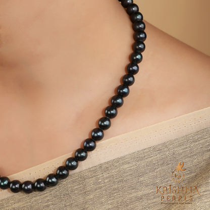 Black Pearl Round 7-8mm