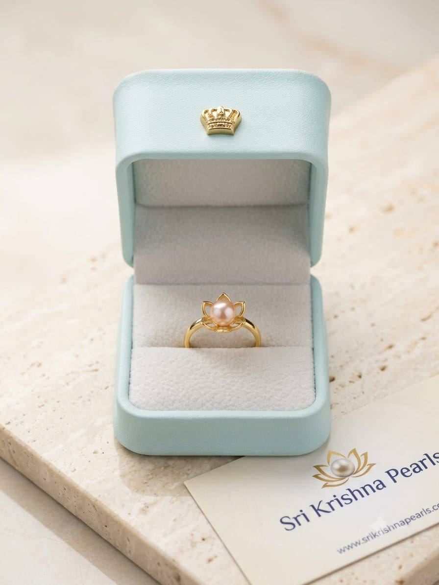 Rose Finger Ring Adjustable
