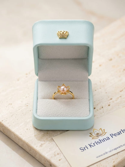 Rose Finger Ring Adjustable