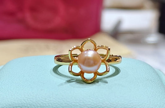 Rose Finger Ring Adjustable
