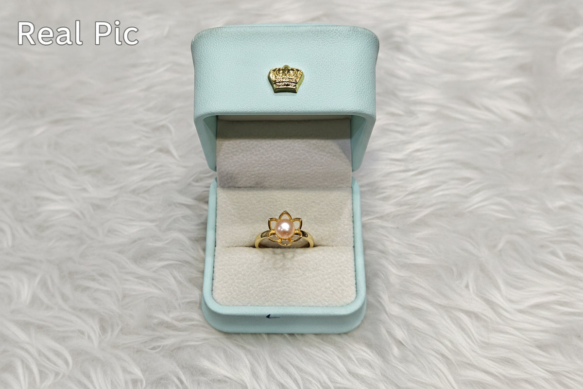 Rose Finger Ring Adjustable