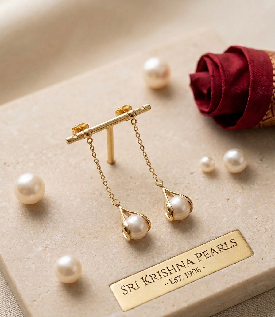 Exquisite Pearl Studded Hanging