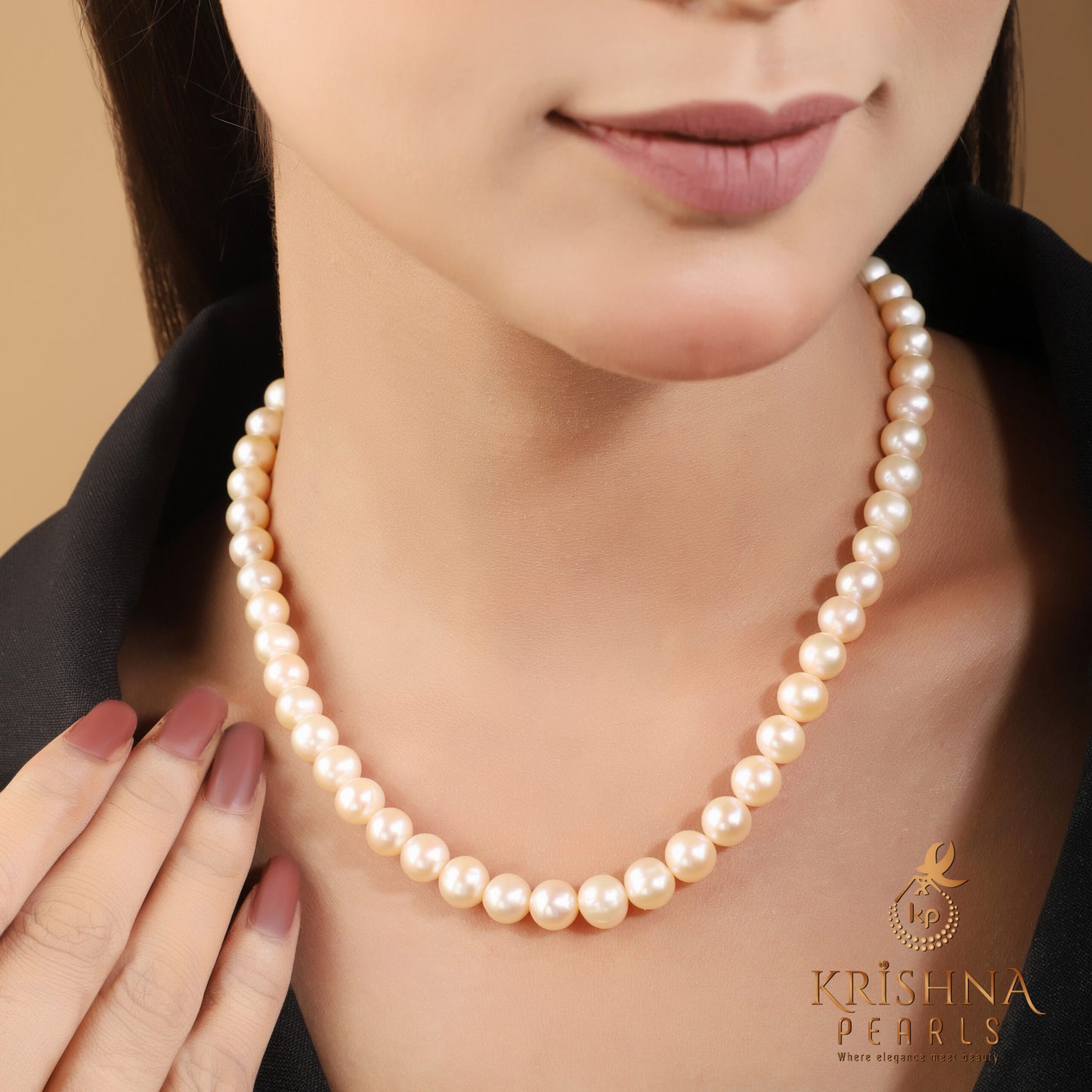 Beautiful Round Pink Pearl 10mm