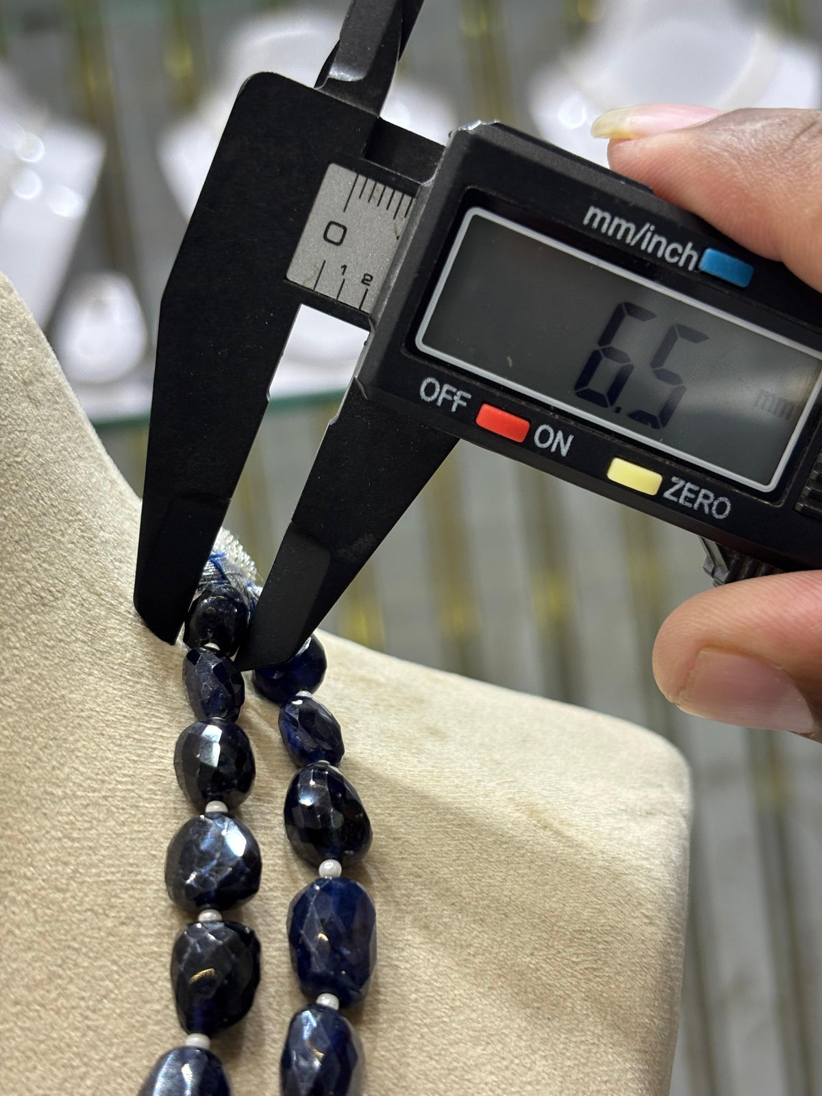 Natural Blue Sapphire 2 Layers Big Size