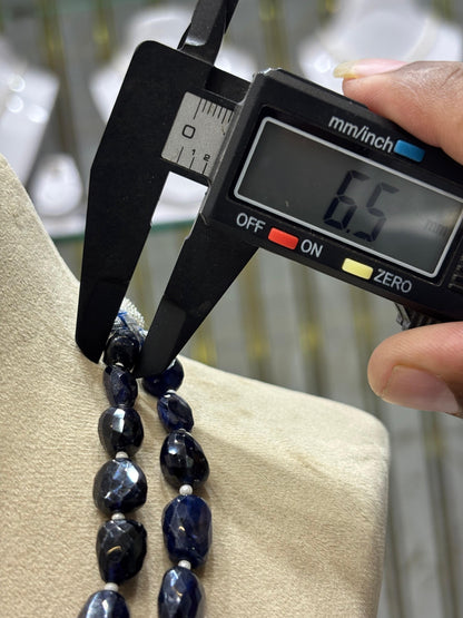 Natural Blue Sapphire 2 Layers Big Size