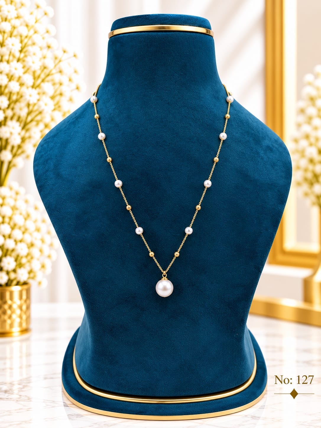 Big & Small Pearls Beautiful Combination