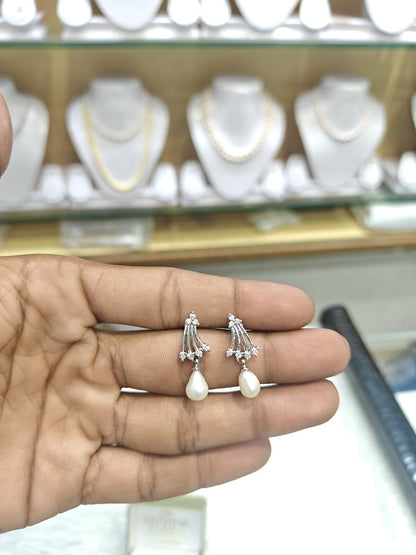 Authentic Pearl Drop Hangings