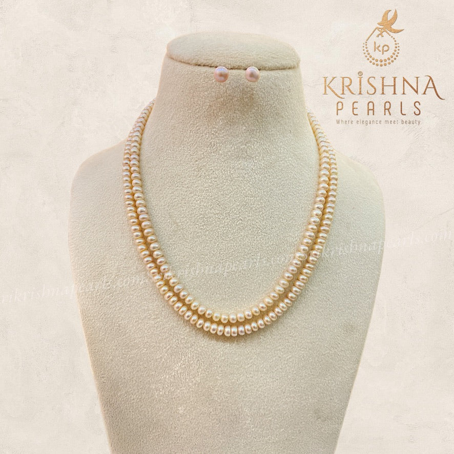Good-Looking Simple Pink Pearl Necklace