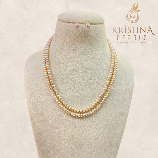 Good-Looking Simple Pink Pearl Necklace