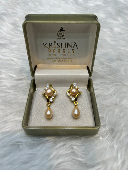 Designer Pink Pearl Hangings