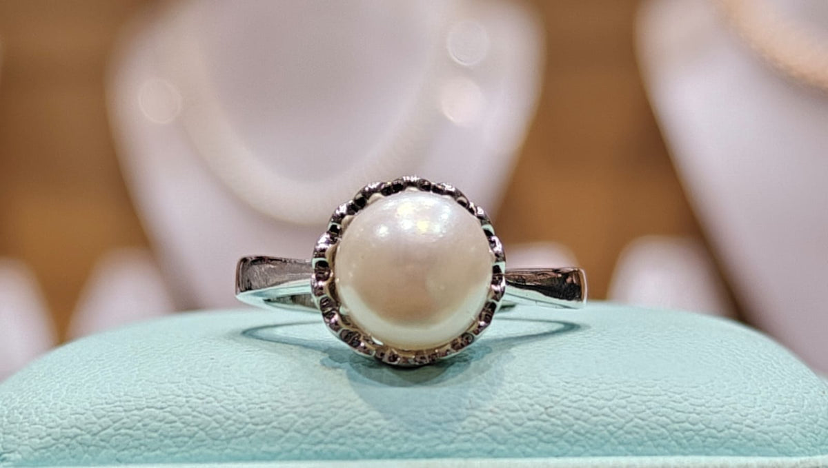 Adorable Pearl Adjustable Ring