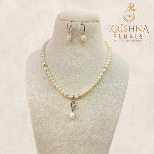 Premium Round Pearl Beautiful Necklace