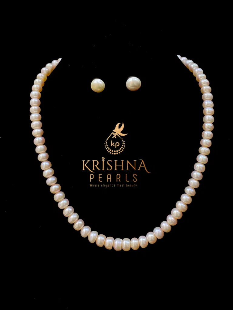 Beautiful Pink Pearl Necklace