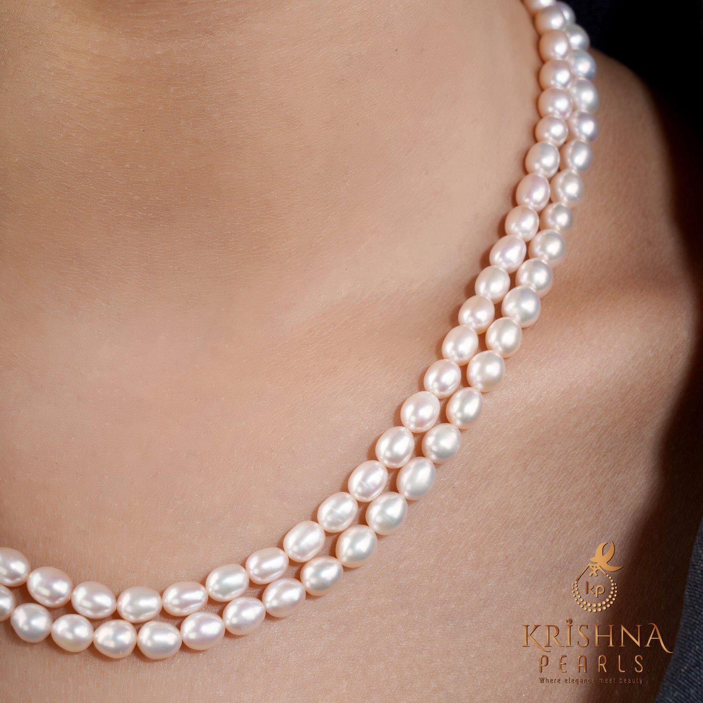 Beautiful Pink Pearl Necklace