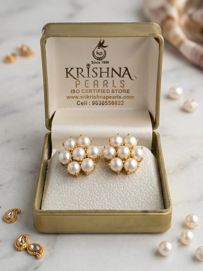 Big Size Authentic Pearls Studds