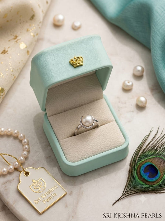 Adorable Pearl Adjustable Ring