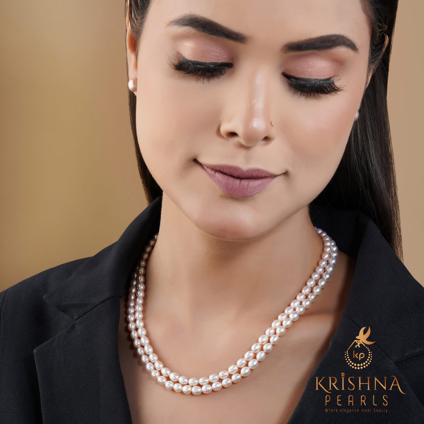 Beautiful Pink Pearl Necklace