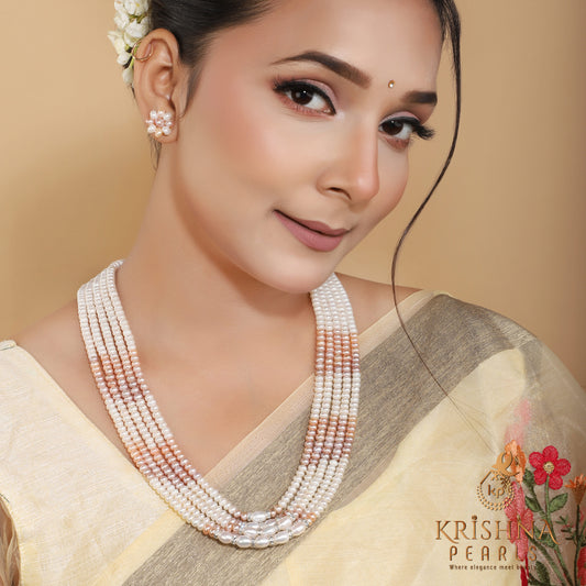 Multilayers Long Pearl Designer Necklace