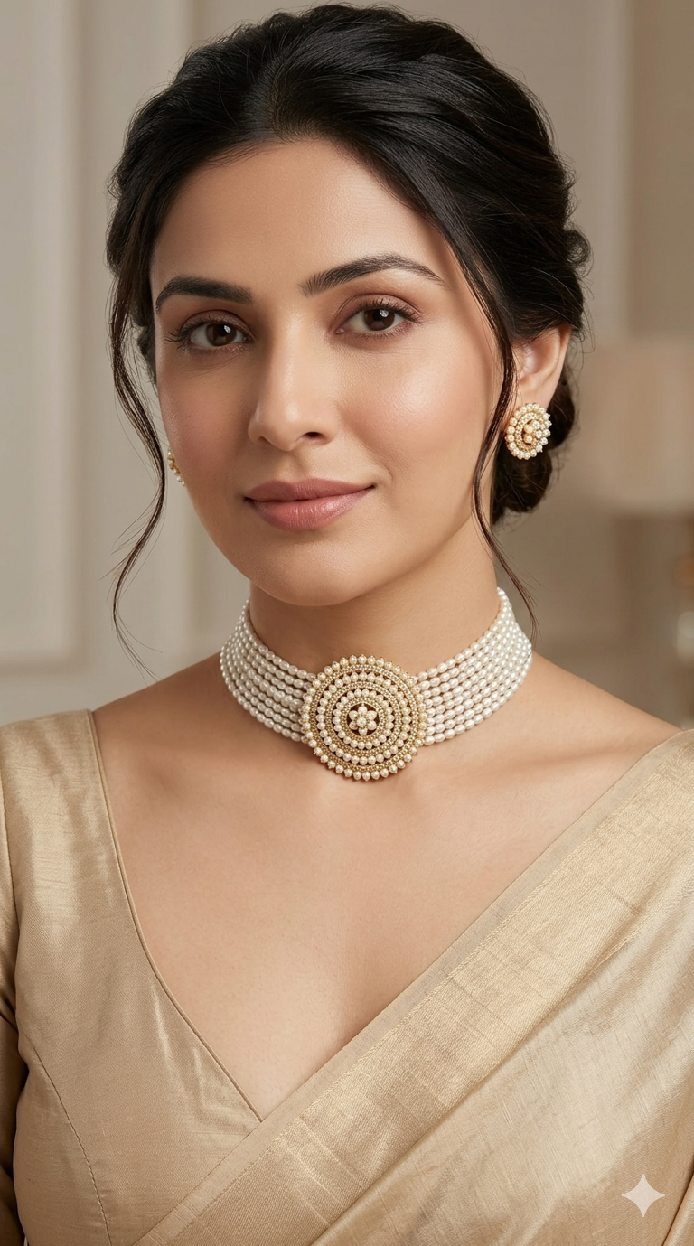 Rice Pearls Choker