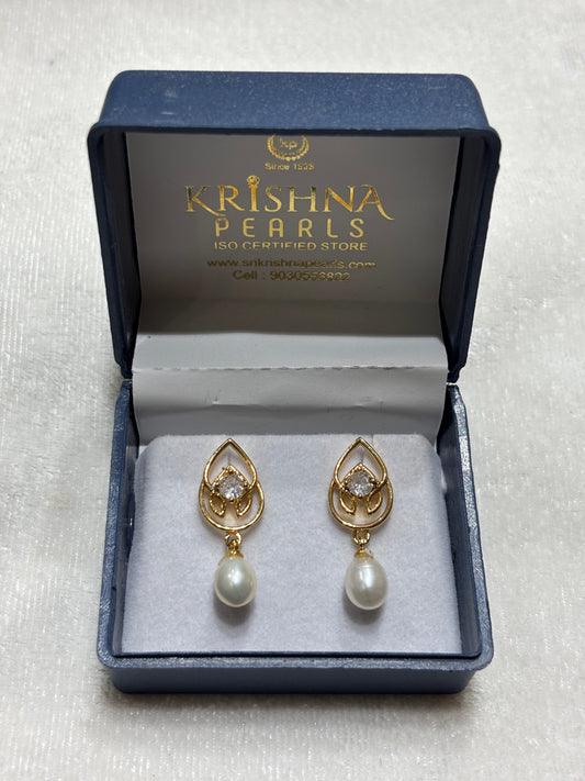 Golden Lotus PearlDrops Hangings