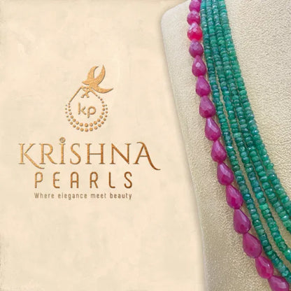 Real Emerald & Ruby Necklace