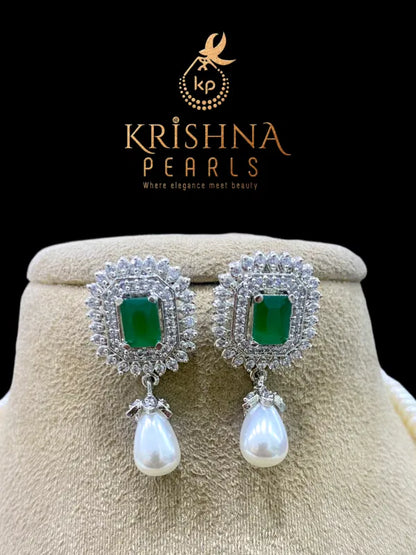 Real Pearl Two Line Necklace