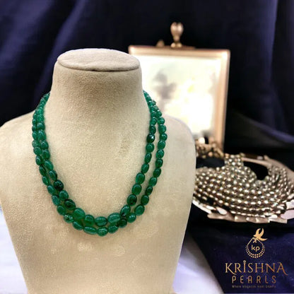 Simple Emerald Necklace