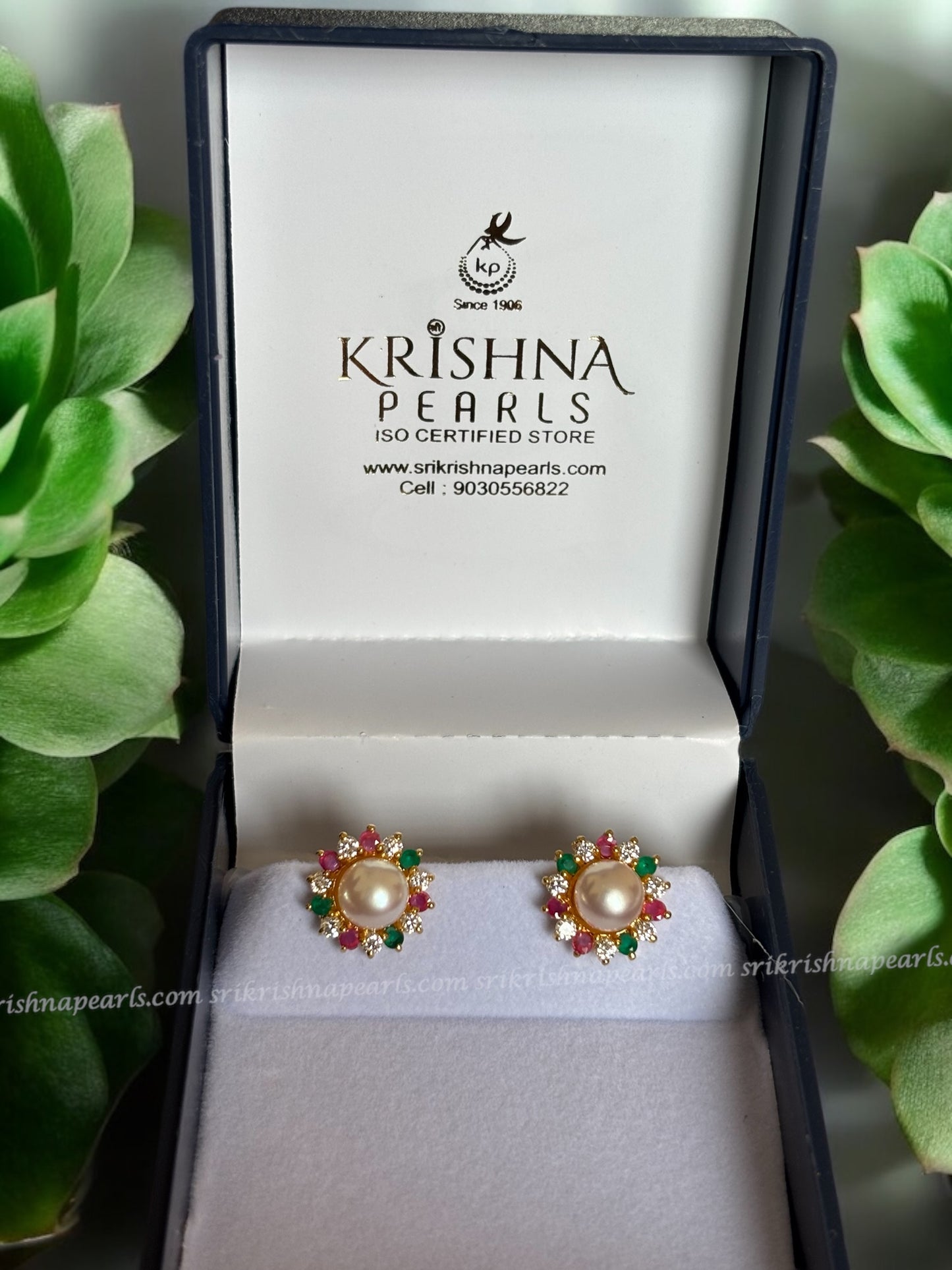 Adorable Pearl Studded Earrings