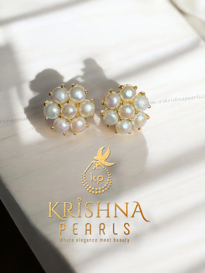 Adorable Pearls Studded Earrings