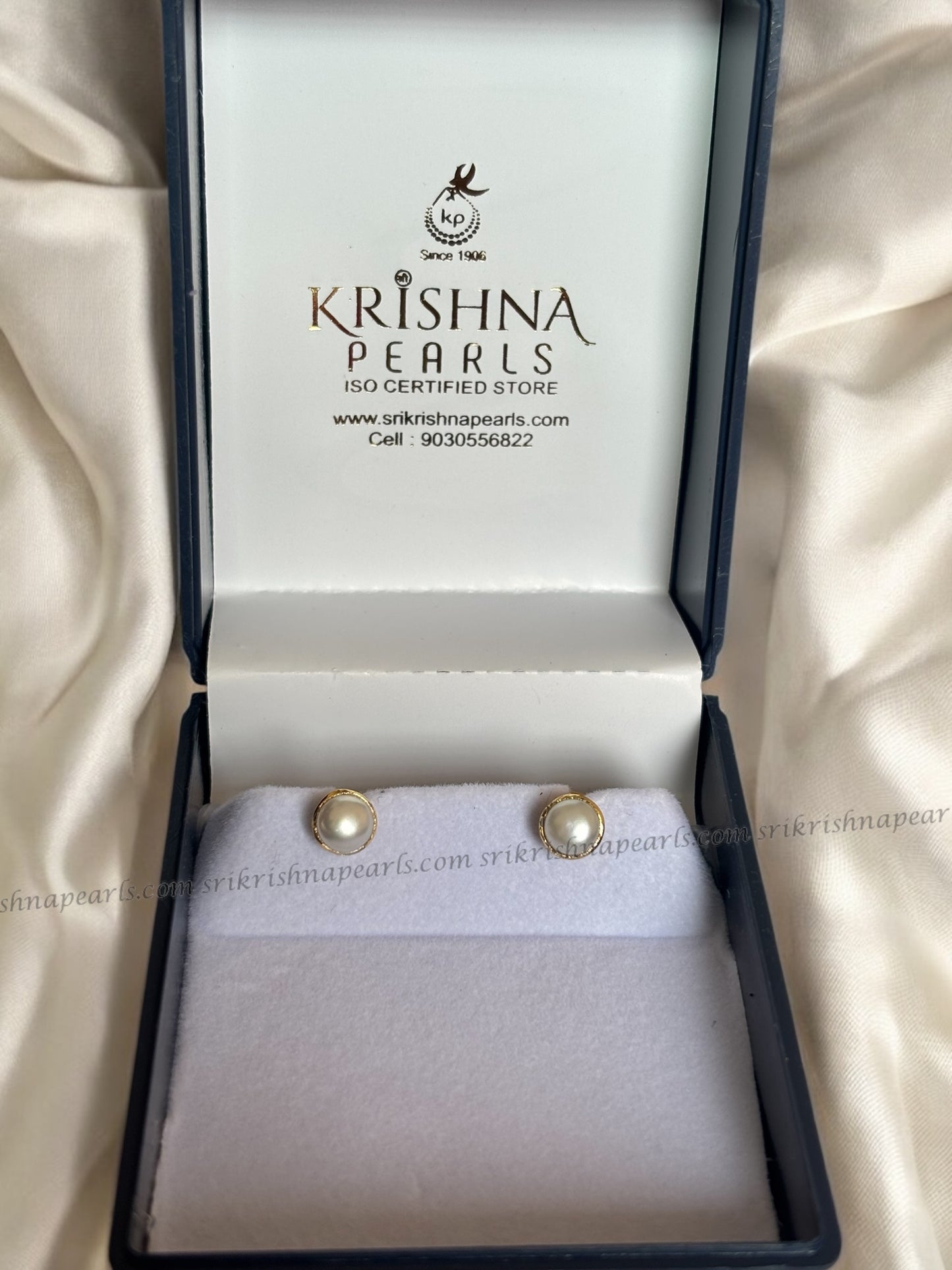 Classic Pearl Studded Earrings