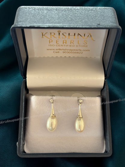 92.5 Silver Adorable Pearl Hangings