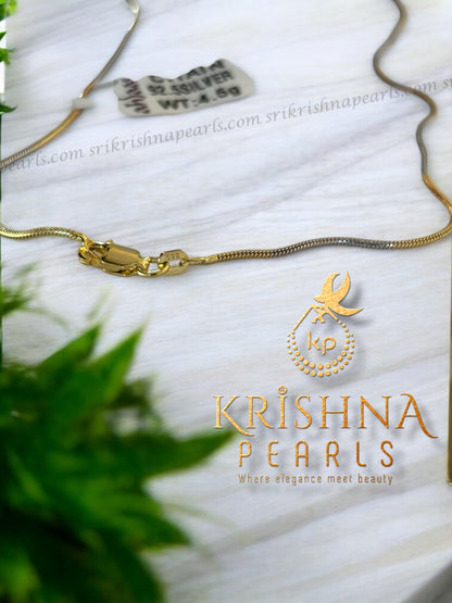 92.5 Silver Designer Chain.