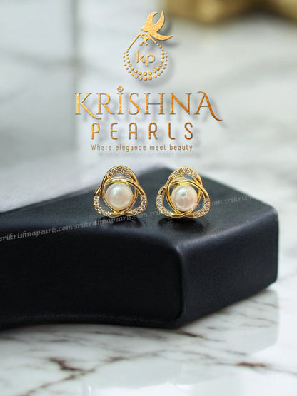 92.5 Silver Designer Pearl Studded Pendent Set